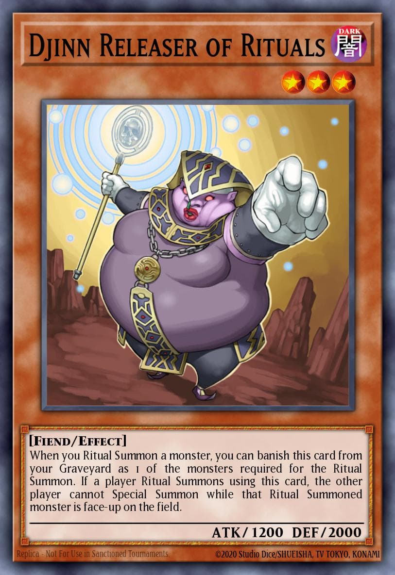 Djinn Releaser of Rituals — Stardust Overdrive