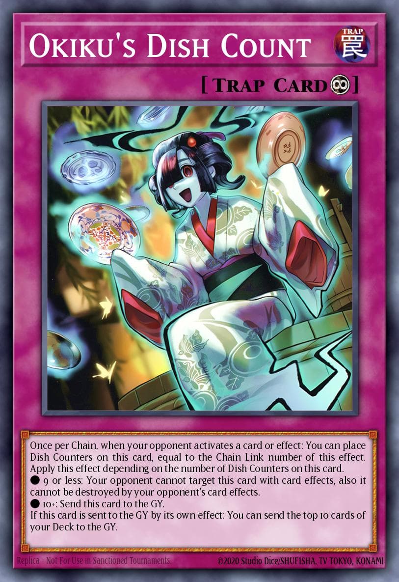 Okiku's Dish Count — Doom of Dimensions