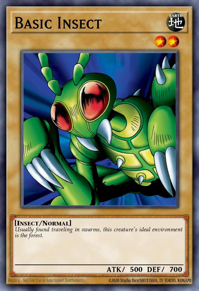 Basic Insect — Speed Duel Decks: Ultimate Predators Yu-Gi-Oh! card by KAZUKI TAKAHASHI