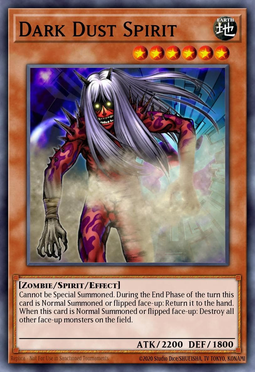 Dark Dust Spirit — Yu-Gi-Oh! card