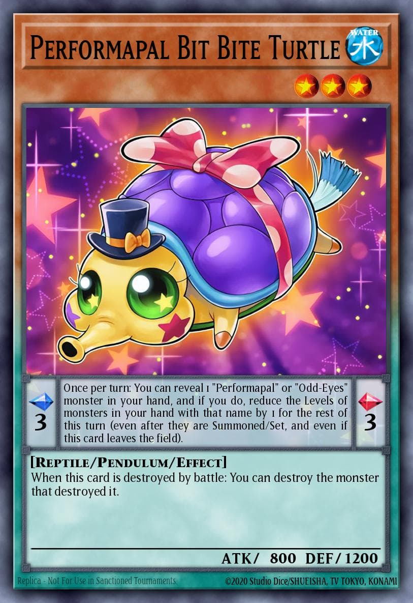 Performapal Bit Bite Turtle — 2016 Mega-Tin Mega Pack