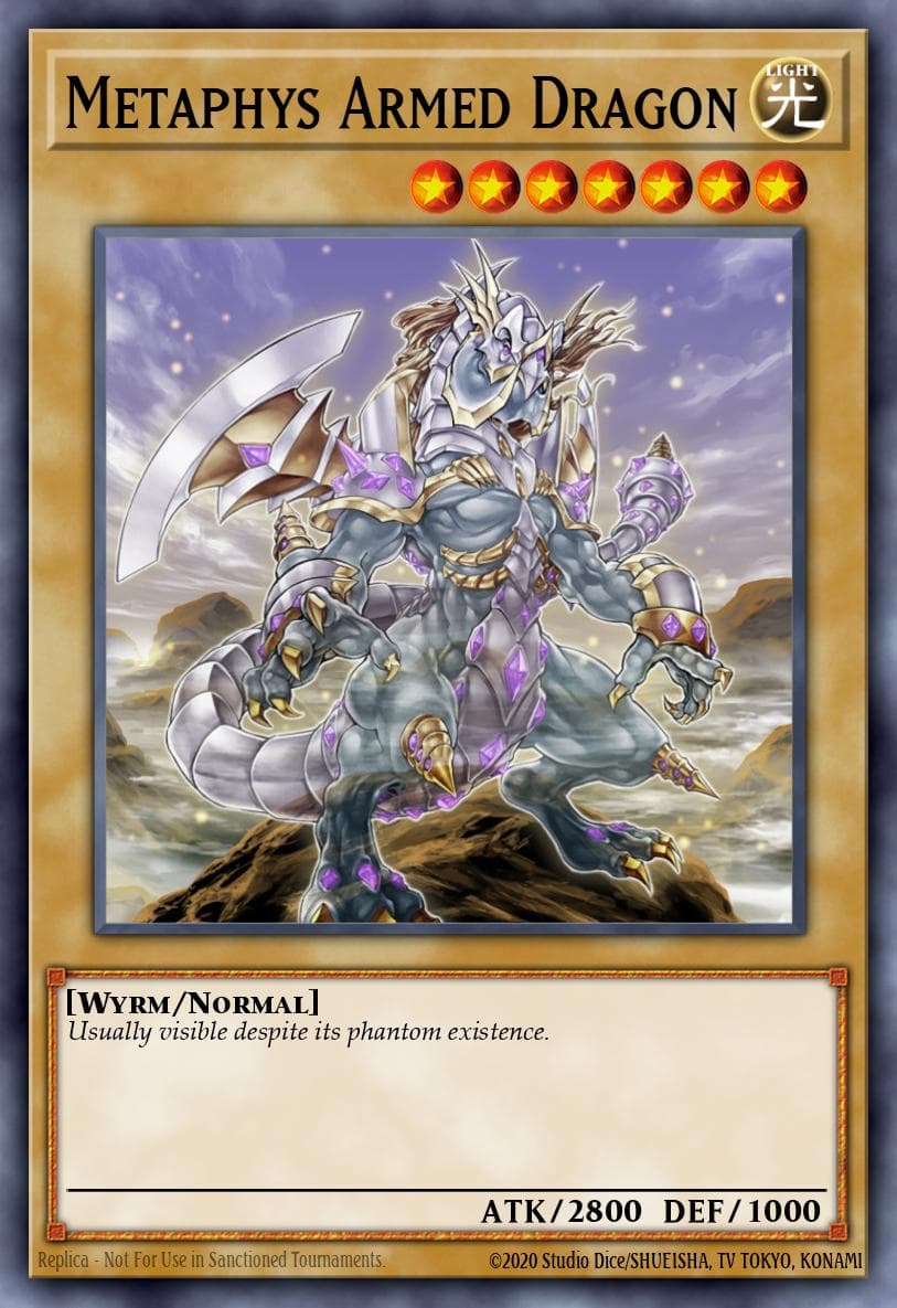 Metaphys Armed Dragon — Structure Deck: Master of Pendulum Yu-Gi-Oh! card by KAZUKI TAKAHASHI
