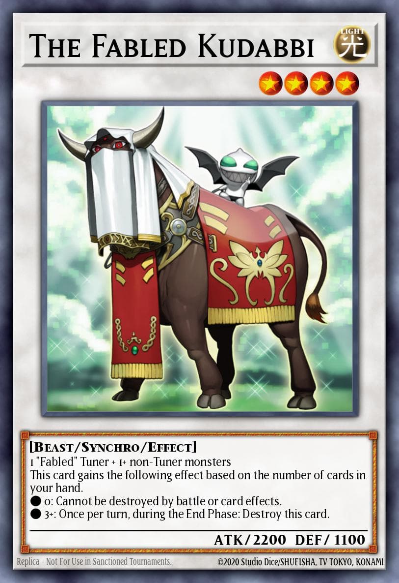 The Fabled Kudabbi — Hidden Arsenal 4 Yu-Gi-Oh! card by KAZUKI TAKAHASHI
