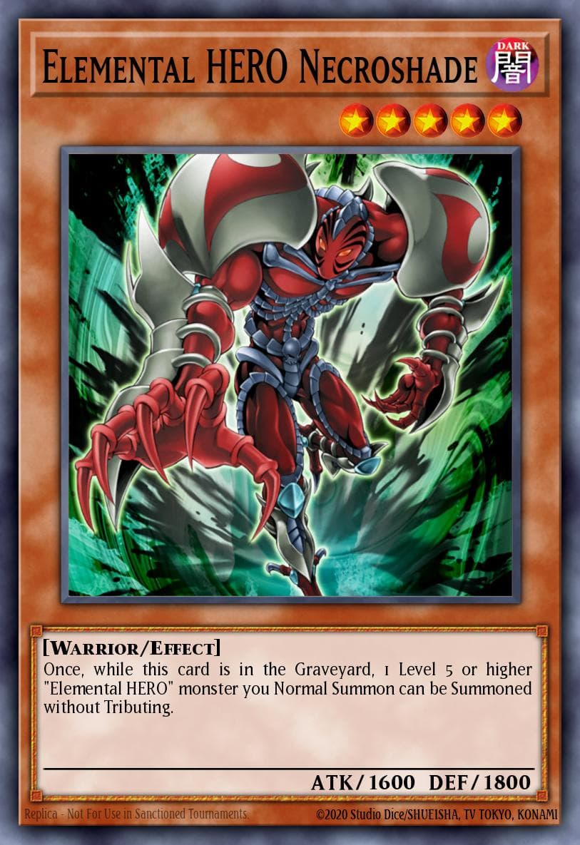 Elemental HERO Necroshade — Yu-Gi-Oh! card