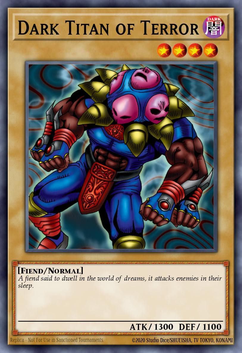 Dark Titan of Terror — Yu-Gi-Oh! card
