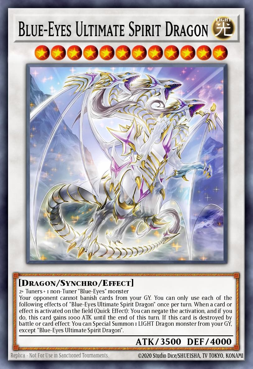 Blue-Eyes Ultimate Spirit Dragon — Limited Pack World Championship 2025