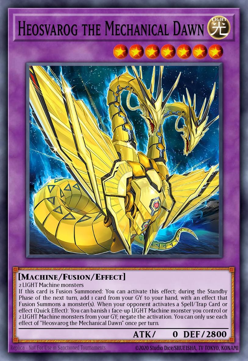 Heosvarog the Mechanical Dawn — Rage of the Abyss Yu-Gi-Oh! card by ROTA-EN035