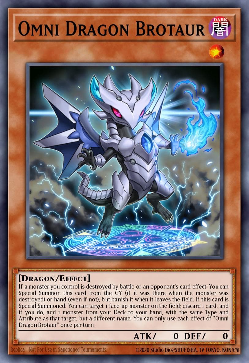 Omni Dragon Brotaur — Structure Deck: Albaz Strike Yu-Gi-Oh! card by Konami