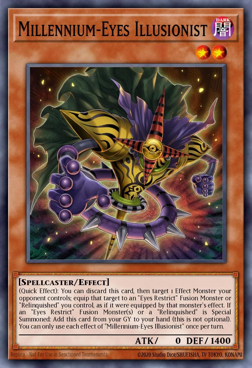 Millennium-Eyes Illusionist — Yu-Gi-Oh! card