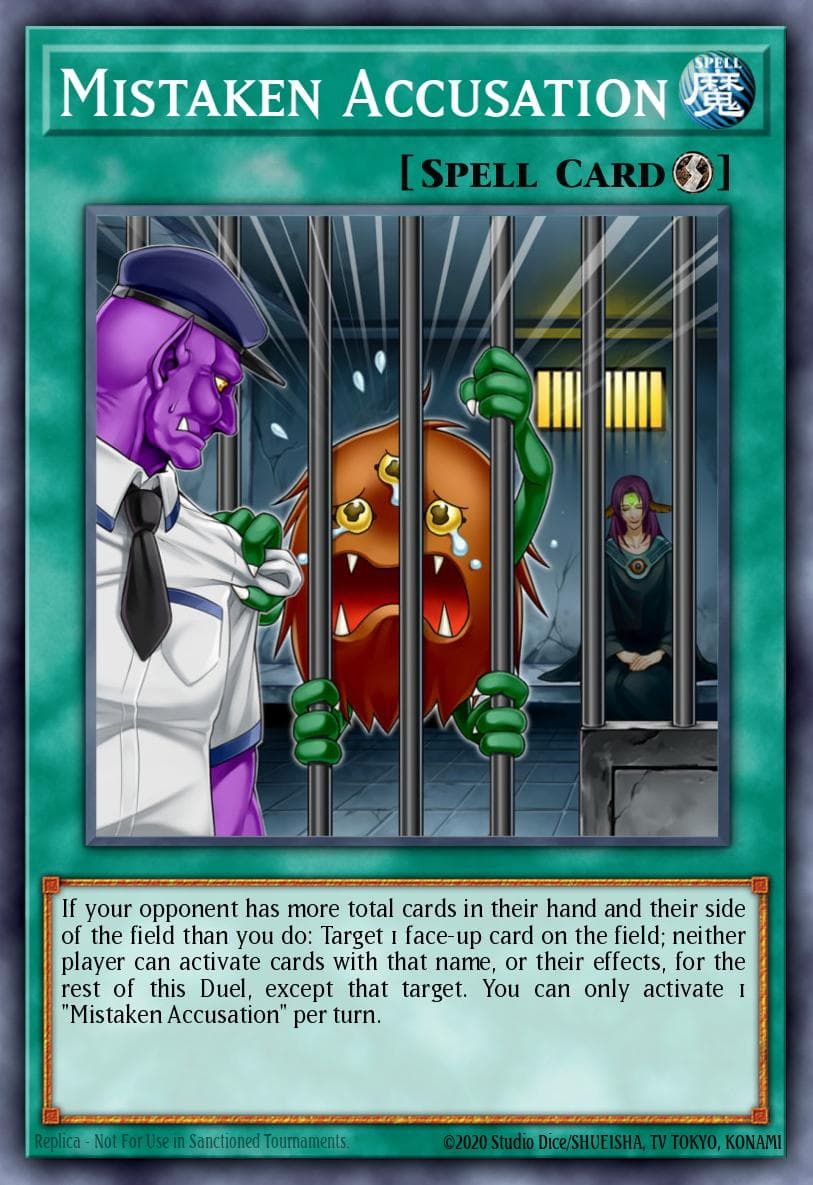 Mistaken Accusation — 2016 Mega-Tin Mega Pack