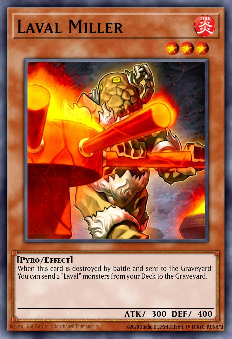 Laval Miller — Hidden Arsenal 5: Steelswarm Invasion Yu-Gi-Oh! card by KAZUKI TAKAHASHI
