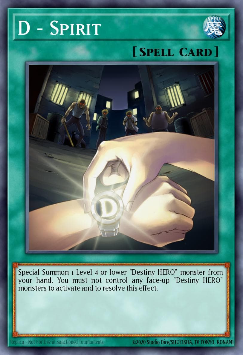 D - Spirit — Duelist Pack 5: Aster Phoenix Yu-Gi-Oh! card by KAZUKI TAKAHASHI