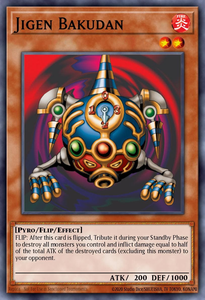 Jigen Bakudan — Magic Ruler Yu-Gi-Oh! card by KAZUKI TAKAHASHI