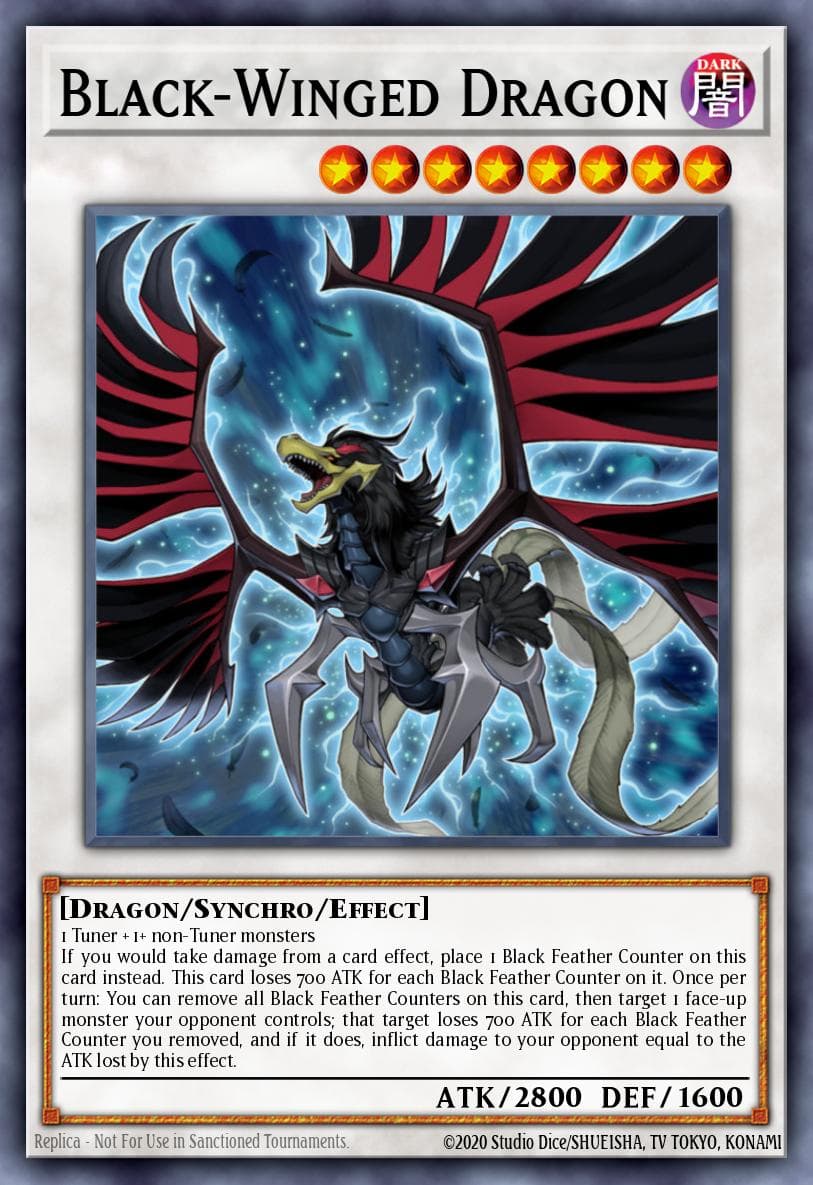 Black-Winged Dragon — Yu-Gi-Oh! card
