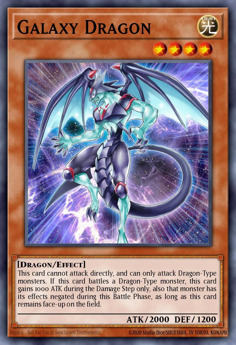 Galaxy Dragon — OTS Tournament Pack 2 Yu-Gi-Oh! card by KAZUKI TAKAHASHI