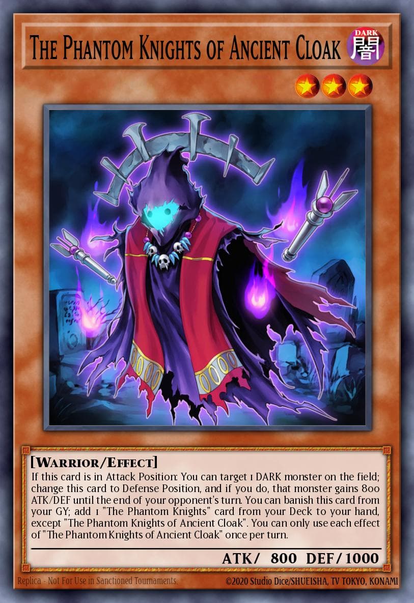 The Phantom Knights of Ancient Cloak — Yu-Gi-Oh! card