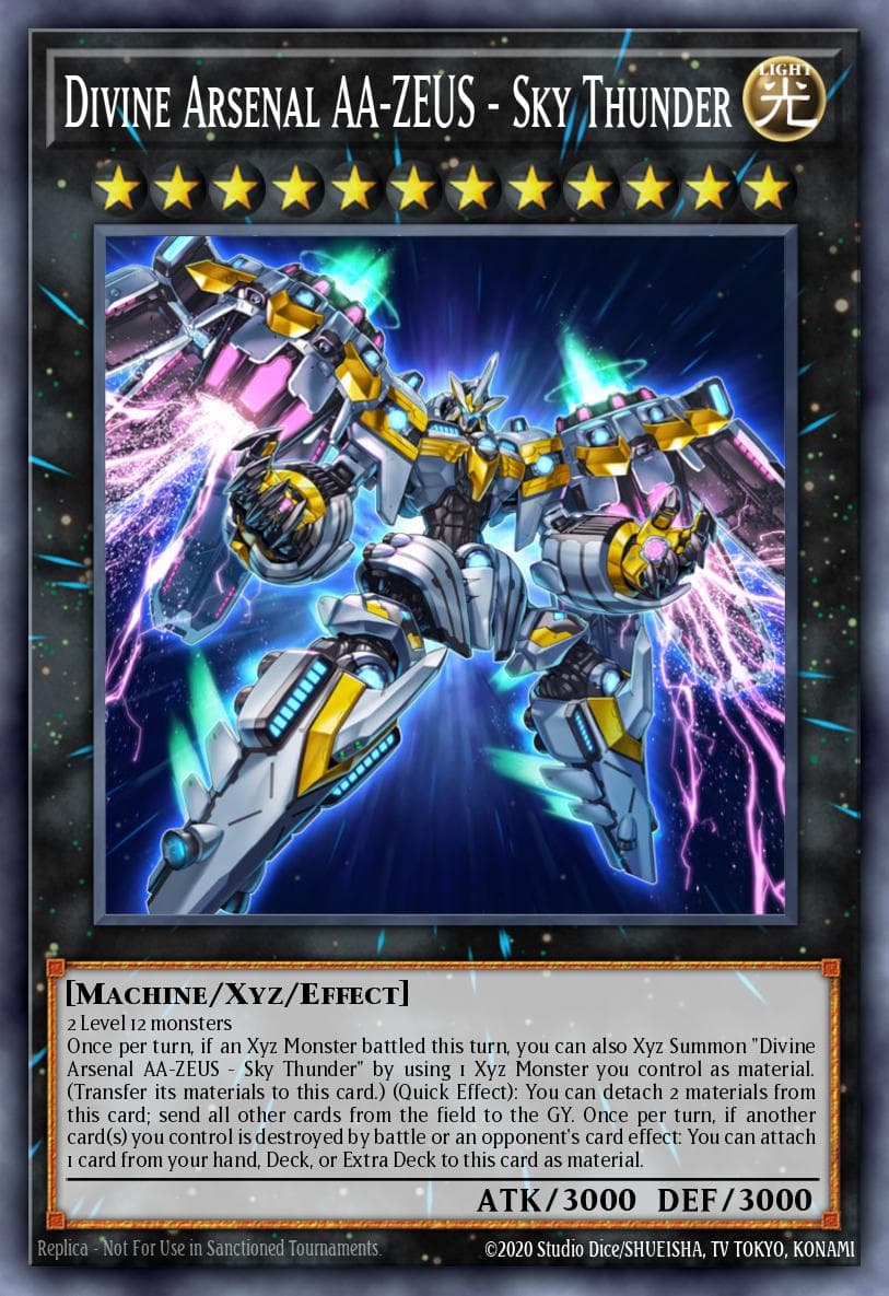 Divine Arsenal AA-ZEUS - Sky Thunder — Yu-Gi-Oh! card