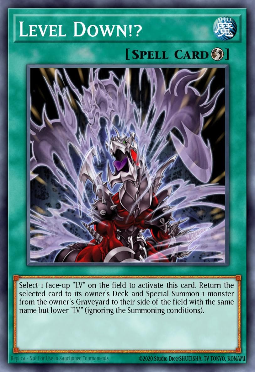 Level Down!? — Cyberdark Impact