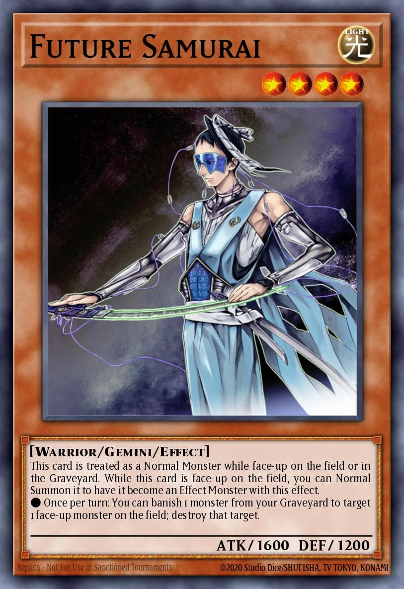 Future Samurai — Structure Deck: Samurai Warlords Yu-Gi-Oh! card by KAZUKI TAKAHASHI