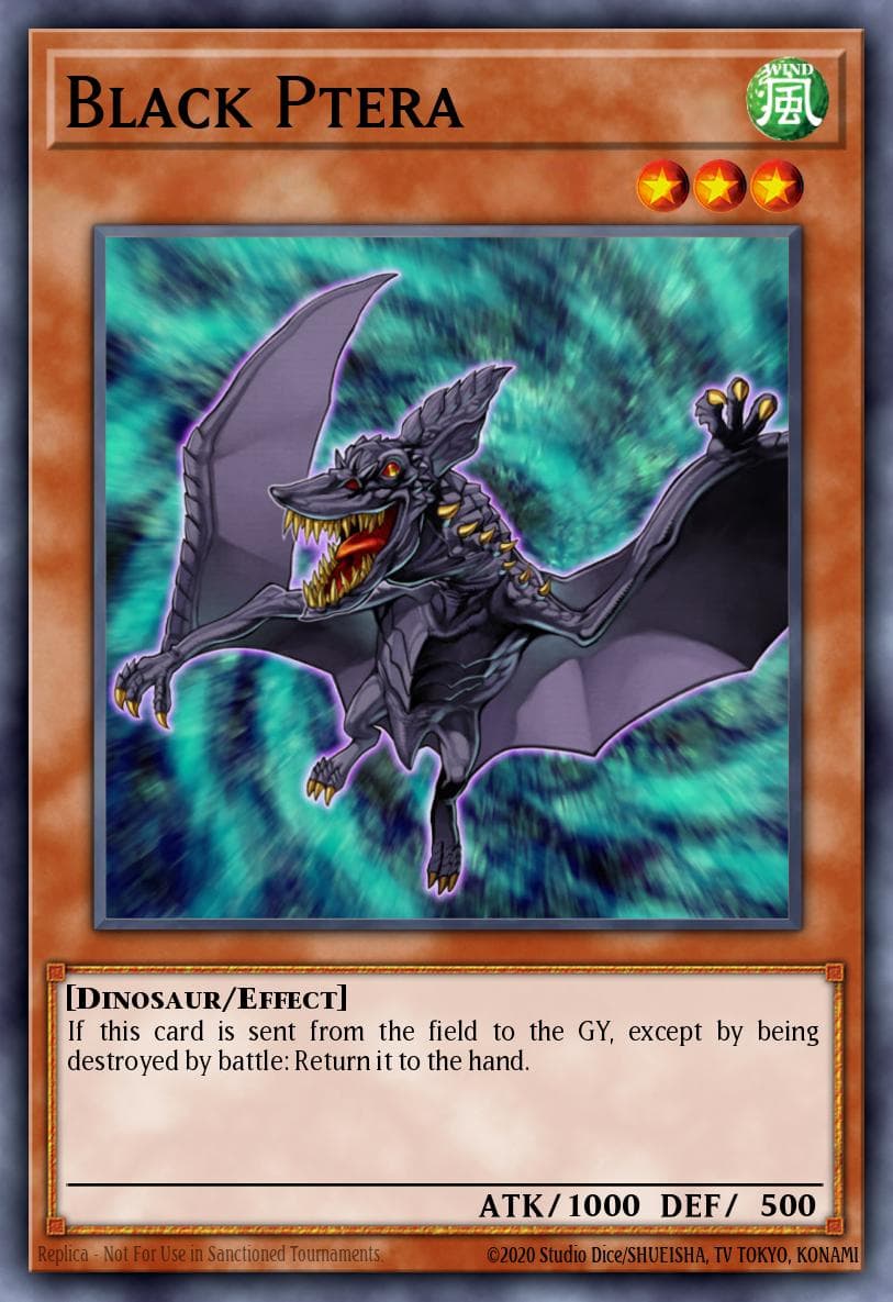 Black Ptera — Power of the Duelist Yu-Gi-Oh! card by KAZUKI TAKAHASHI