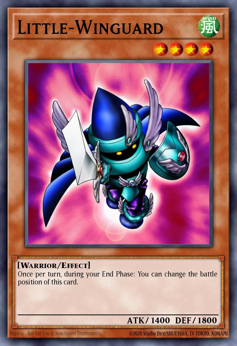 Little-Winguard — Speed Duel Decks: Duelists of Tomorrow Yu-Gi-Oh! card by KAZUKI TAKAHASHI