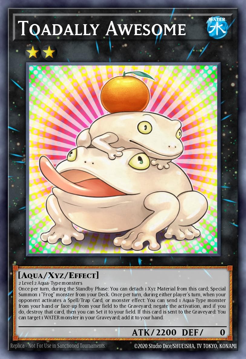 Toadally Awesome — Magnificent Mavens Yu-Gi-Oh! card by MAMA-EN068