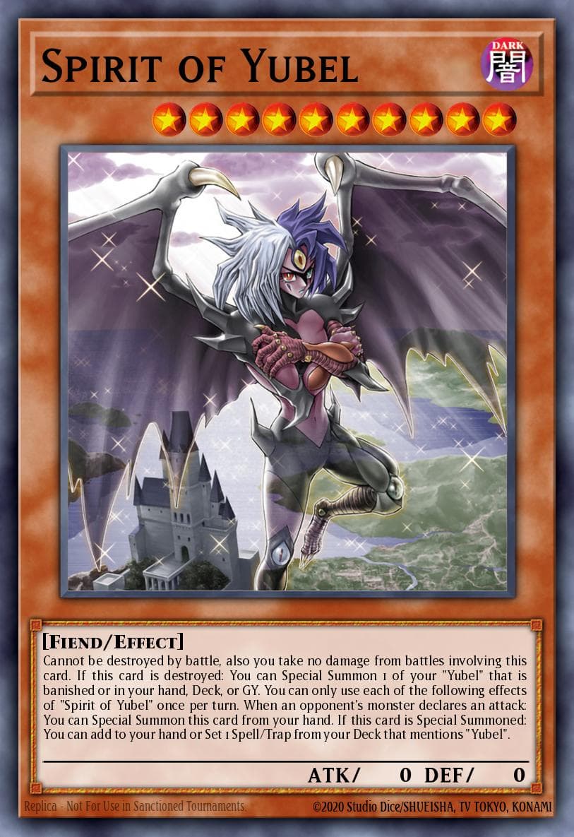 Spirit of Yubel — 2025 Mega-Pack Yu-Gi-Oh! card by Studio Dice