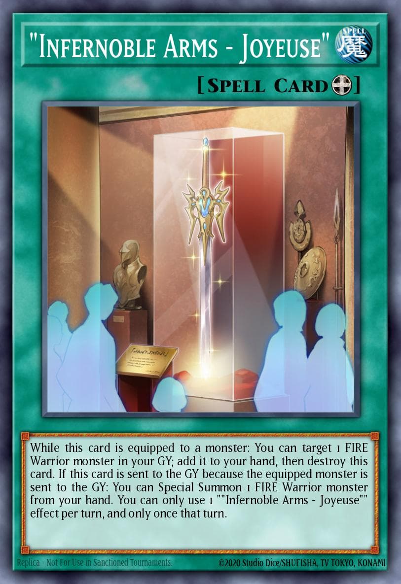 "Infernoble Arms - Joyeuse" — 2021 Tin of Ancient Battles