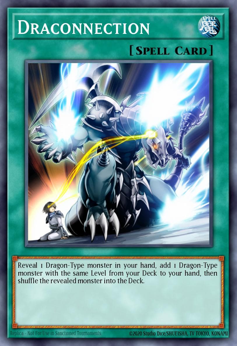 Draconnection — Galactic Overlord Yu-Gi-Oh! card by KAZUKI TAKAHASHI