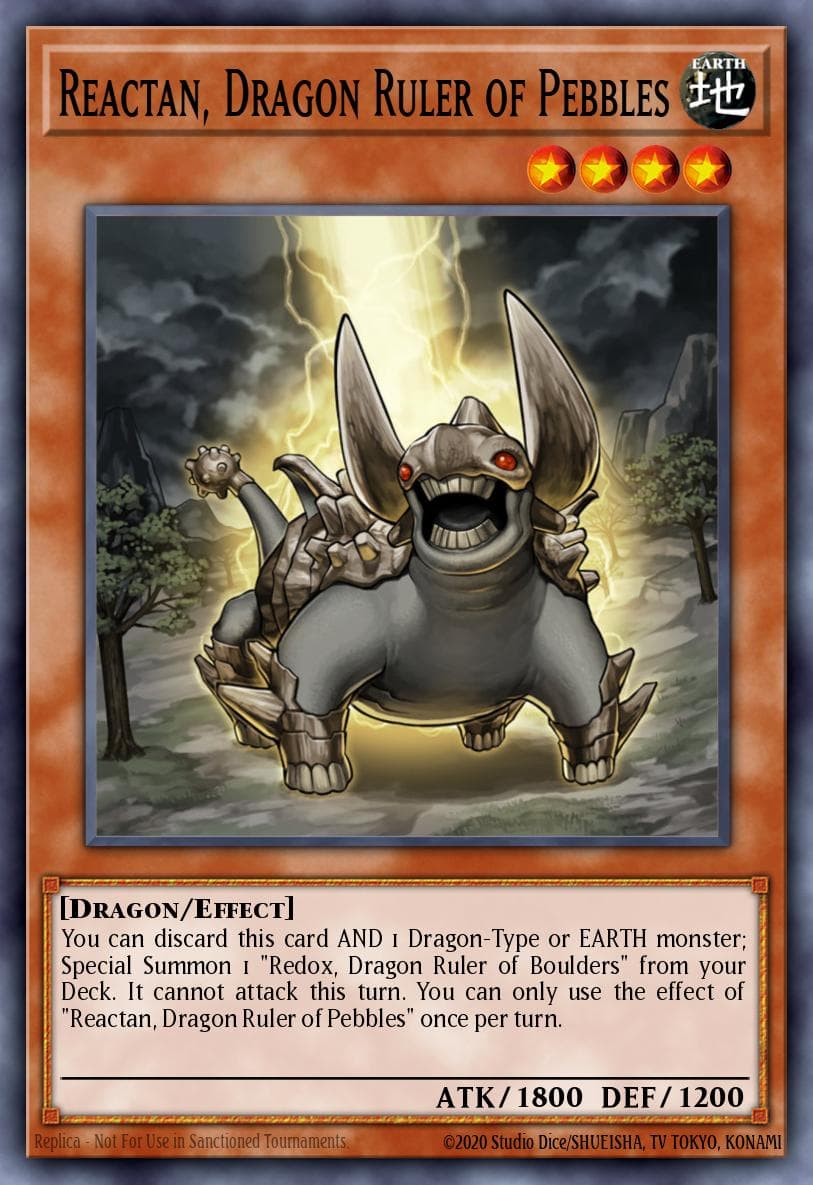 Reactan, Dragon Ruler of Pebbles — Lord of the Tachyon Galaxy