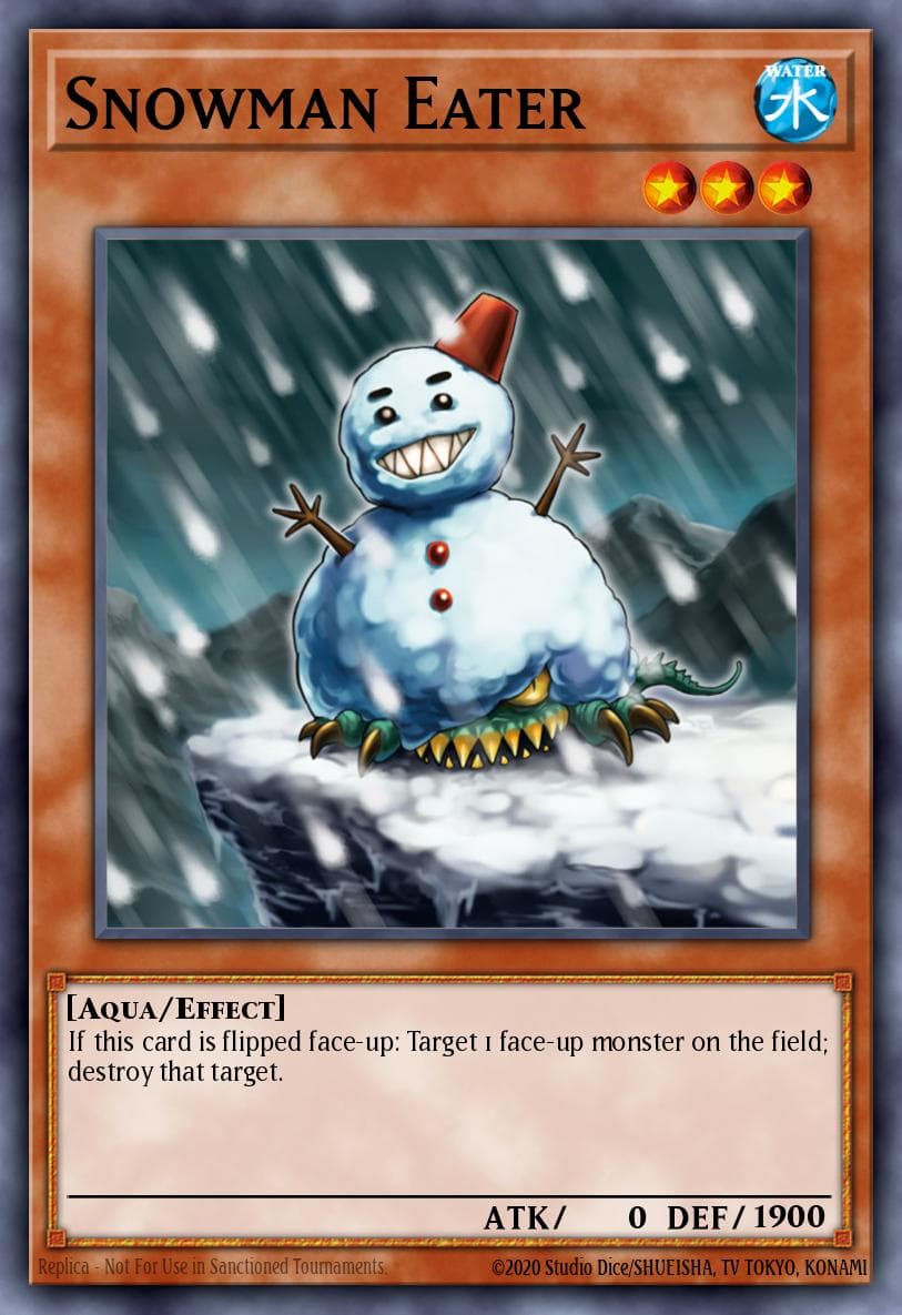 Snowman Eater — Yu-Gi-Oh! card