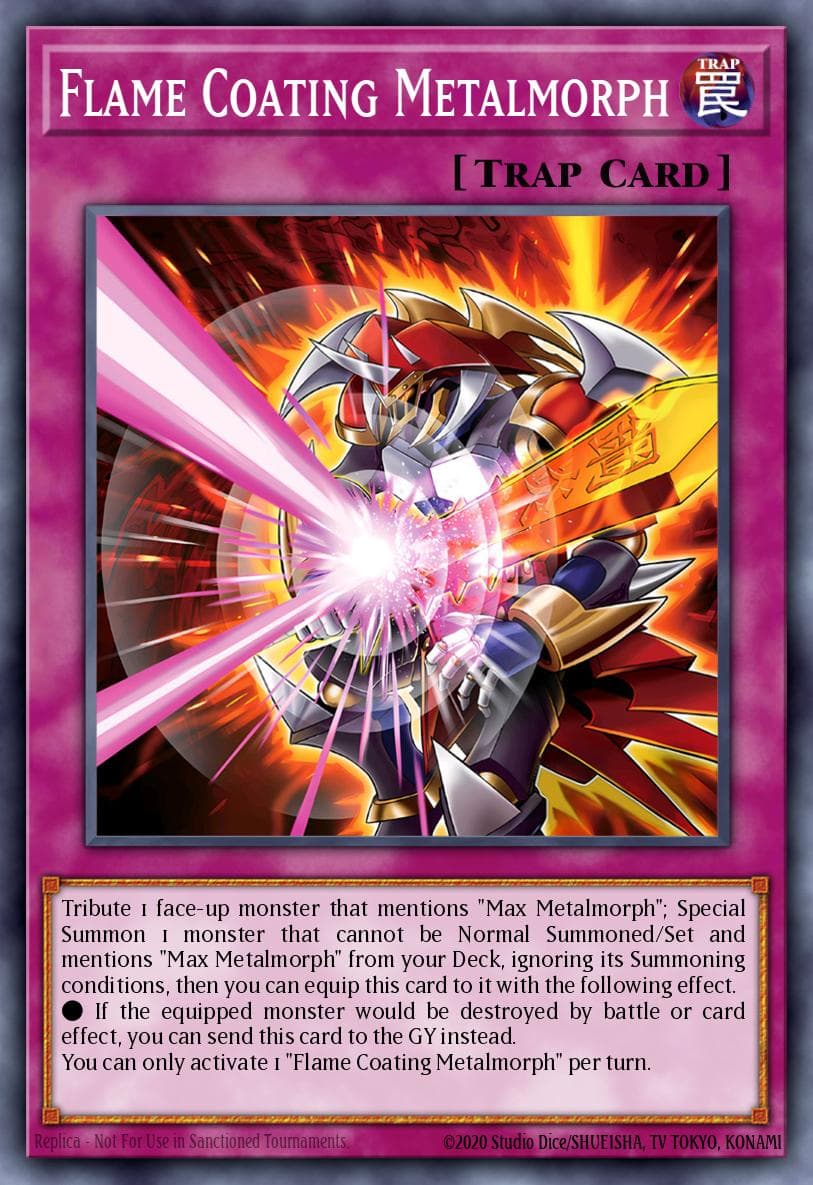 Flame Coating Metalmorph — Supreme Darkness