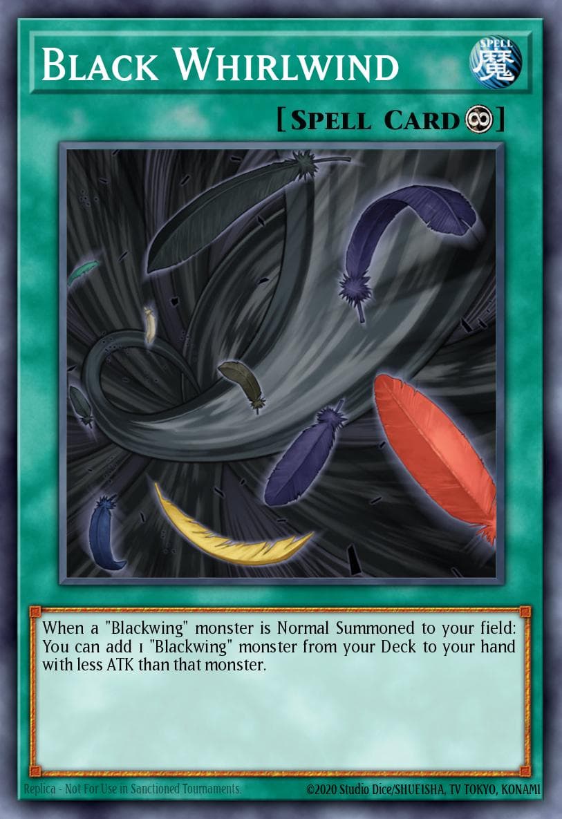 Black Whirlwind — Raging Battle Yu-Gi-Oh! card by NA