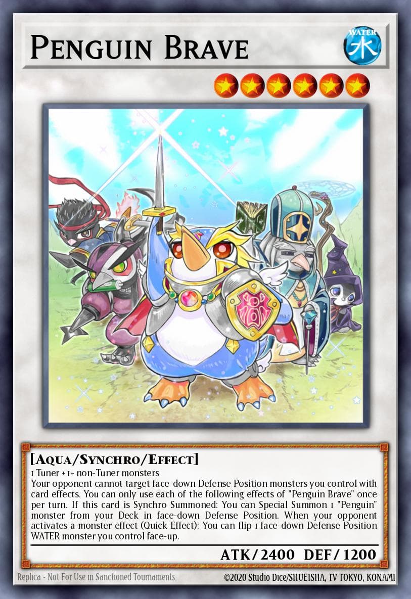 Penguin Brave — Yu-Gi-Oh! card