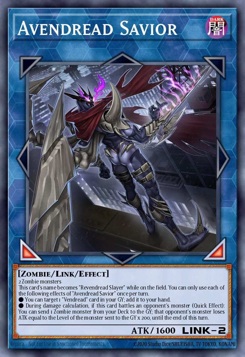 Avendread Savior — Battles of Legend: Hero's Revenge