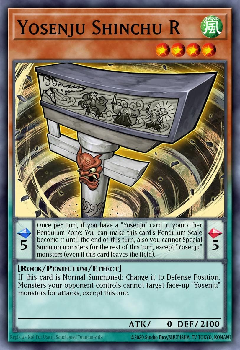 Yosenju Shinchu R — The Secret Forces Yu-Gi-Oh! card by Unknown