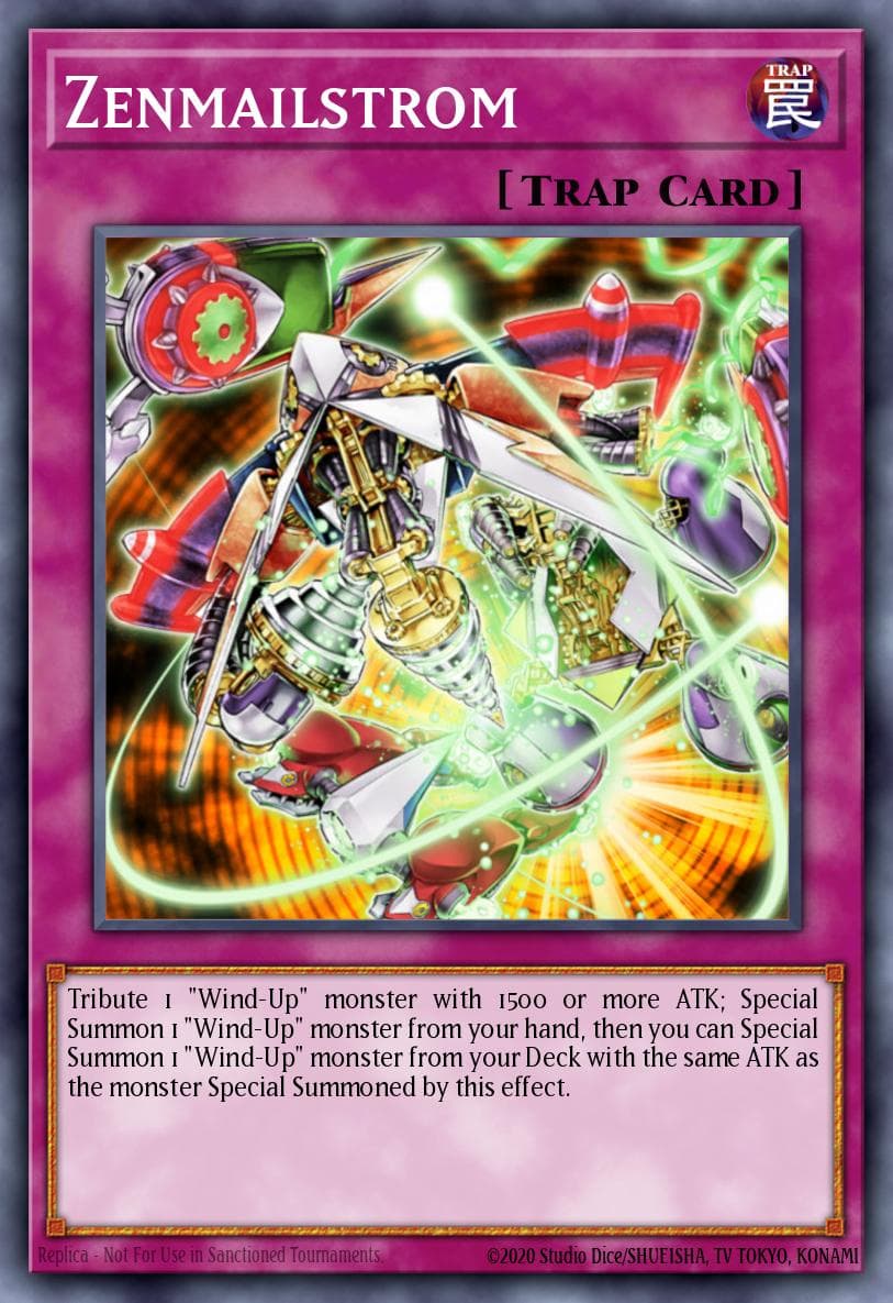 Zenmailstrom — Order of Chaos Yu-Gi-Oh! card by KAZUKI TAKAHASHI
