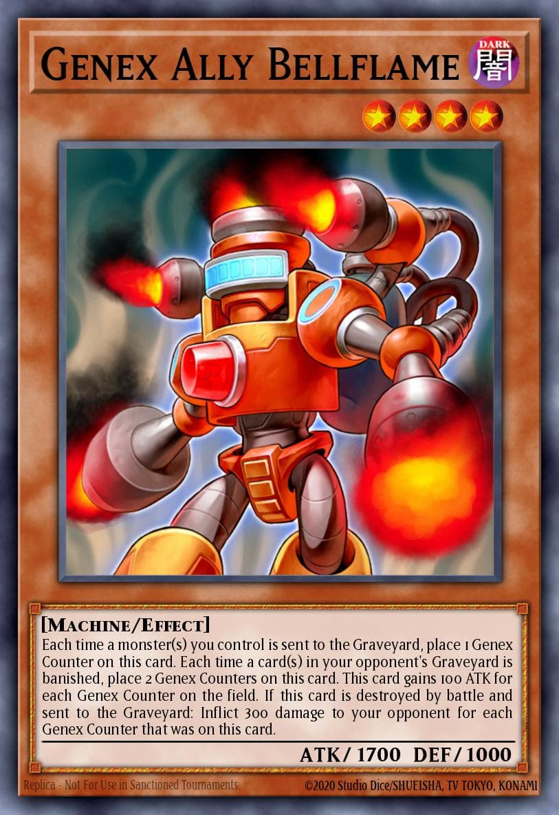 Genex Ally Bellflame — Battle Pack 3: Monster League