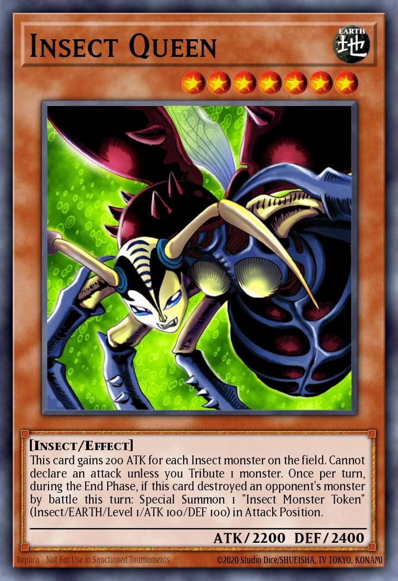 Insect Queen — Yu-Gi-Oh! card