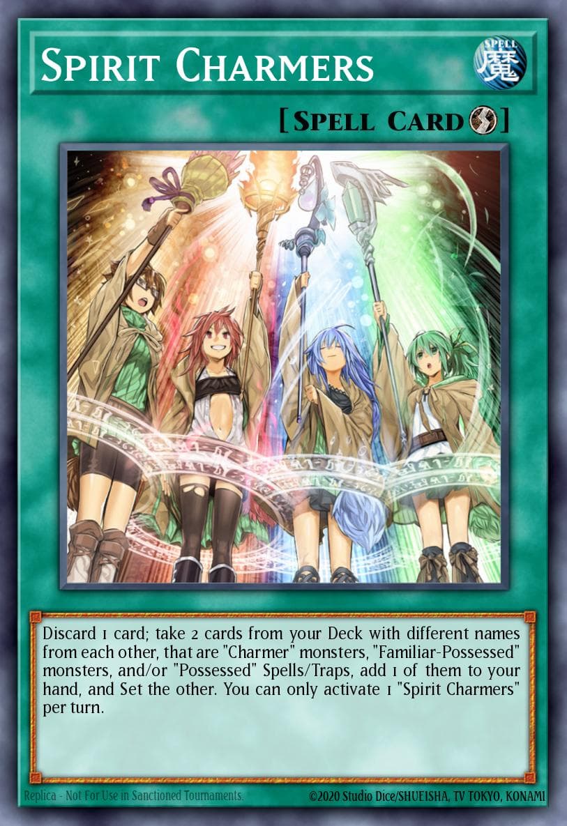 Spirit Charmers — Structure Deck: Spirit Charmers Yu-Gi-Oh! card by Shouhei Zetsui