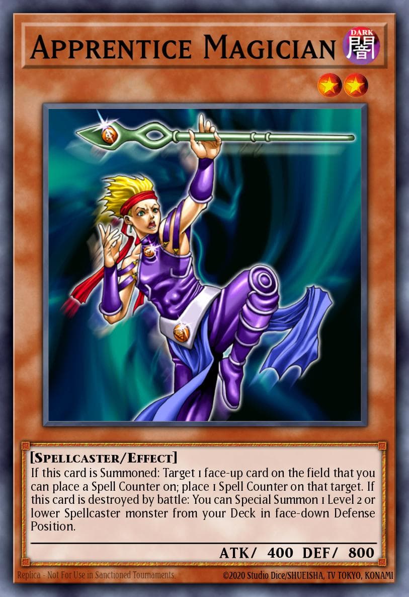 Apprentice Magician — Yu-Gi-Oh! card