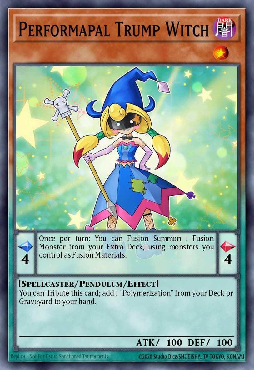 Performapal Trump Witch — Yu-Gi-Oh! card