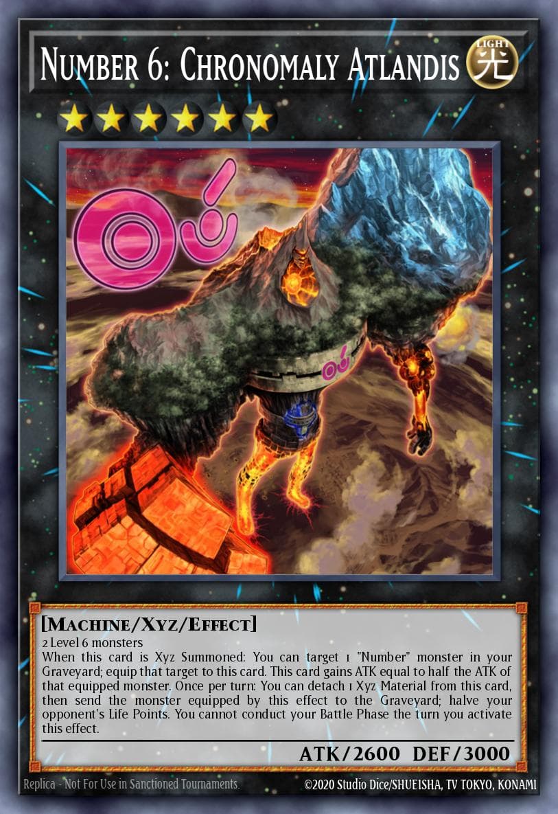 Number 6: Chronomaly Atlandis — Return of the Duelist
