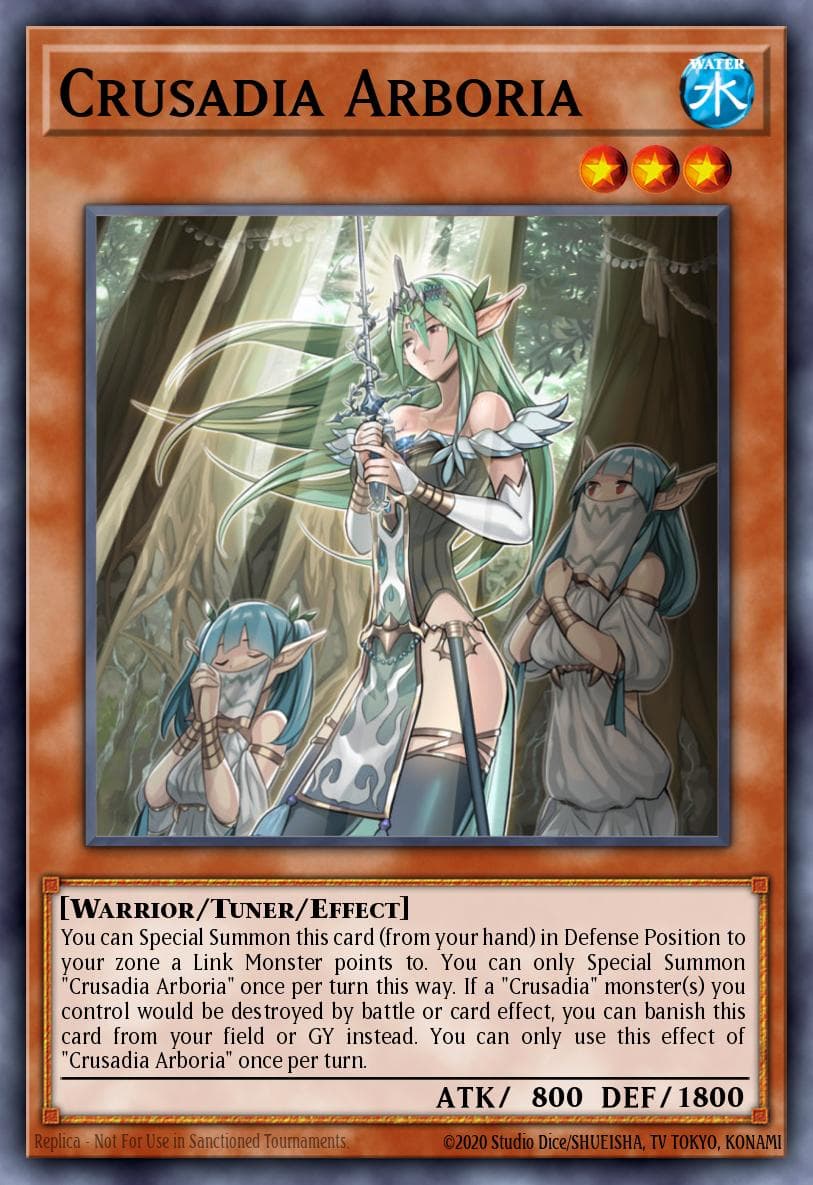 Crusadia Arboria — Yu-Gi-Oh! card