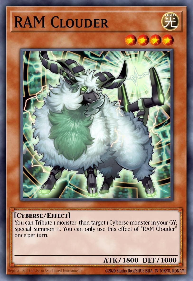 RAM Clouder — Starter Deck: Codebreaker Yu-Gi-Oh! card by KAZUKI TAKAHASHI