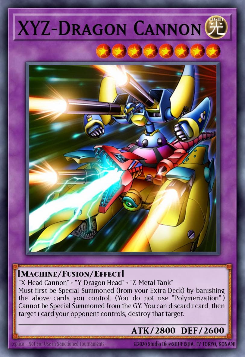 XYZ-Dragon Cannon — Yu-Gi-Oh! card