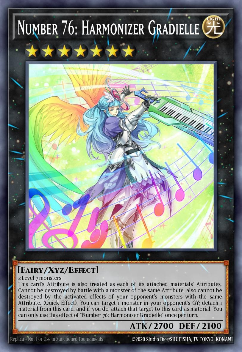 Number 76: Harmonizer Gradielle — Battles of Legend: Hero's Revenge