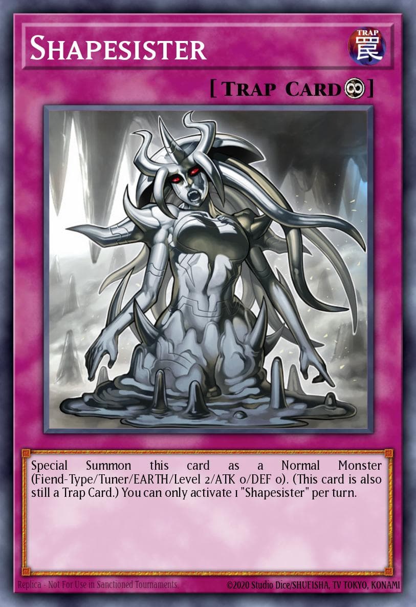 Shapesister — Judgment of the Light Yu-Gi-Oh! card by K. Kagitani
