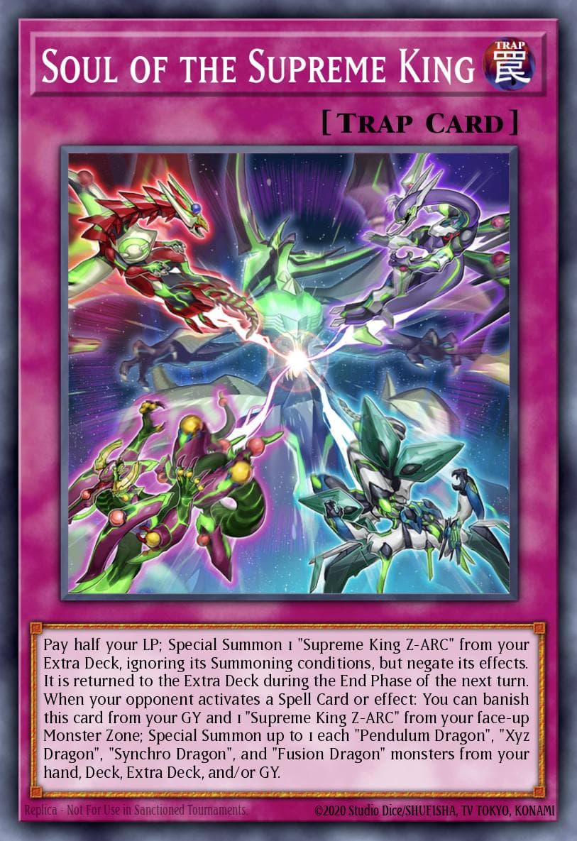 Soul of the Supreme King — OTS Tournament Pack 23 Yu-Gi-Oh! card by Studio Dice/SHUEISHA, TV TOKYO, KONAMI