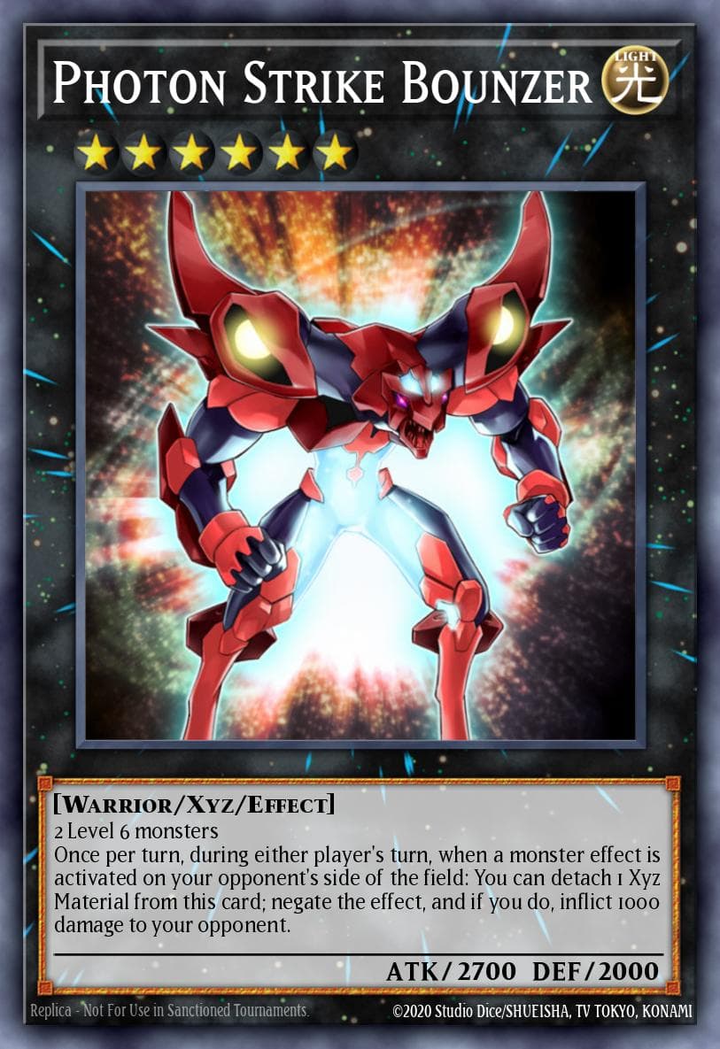 Photon Strike Bounzer — Yu-Gi-Oh! card